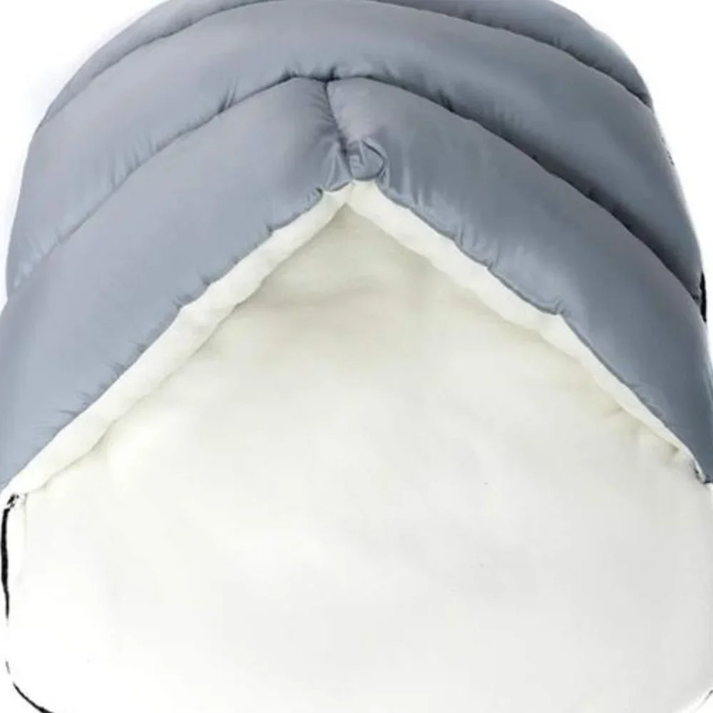 Ultra Soft Polar Fleece Dog Cat Bed Washable Pet Cave Bed for Small Medium Pets